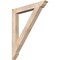 Ekena Millwork Traditional Traditional Smooth Bracket, Douglas Fir, 3 1/2"W x 30"D x 36"H BKT04X30X36TRA01SDF - alternate 1
